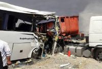 ۶ فوتی و ۲۳ مجروح تصادف اتوبوس زائران در عراق به کشور منتقل شدند